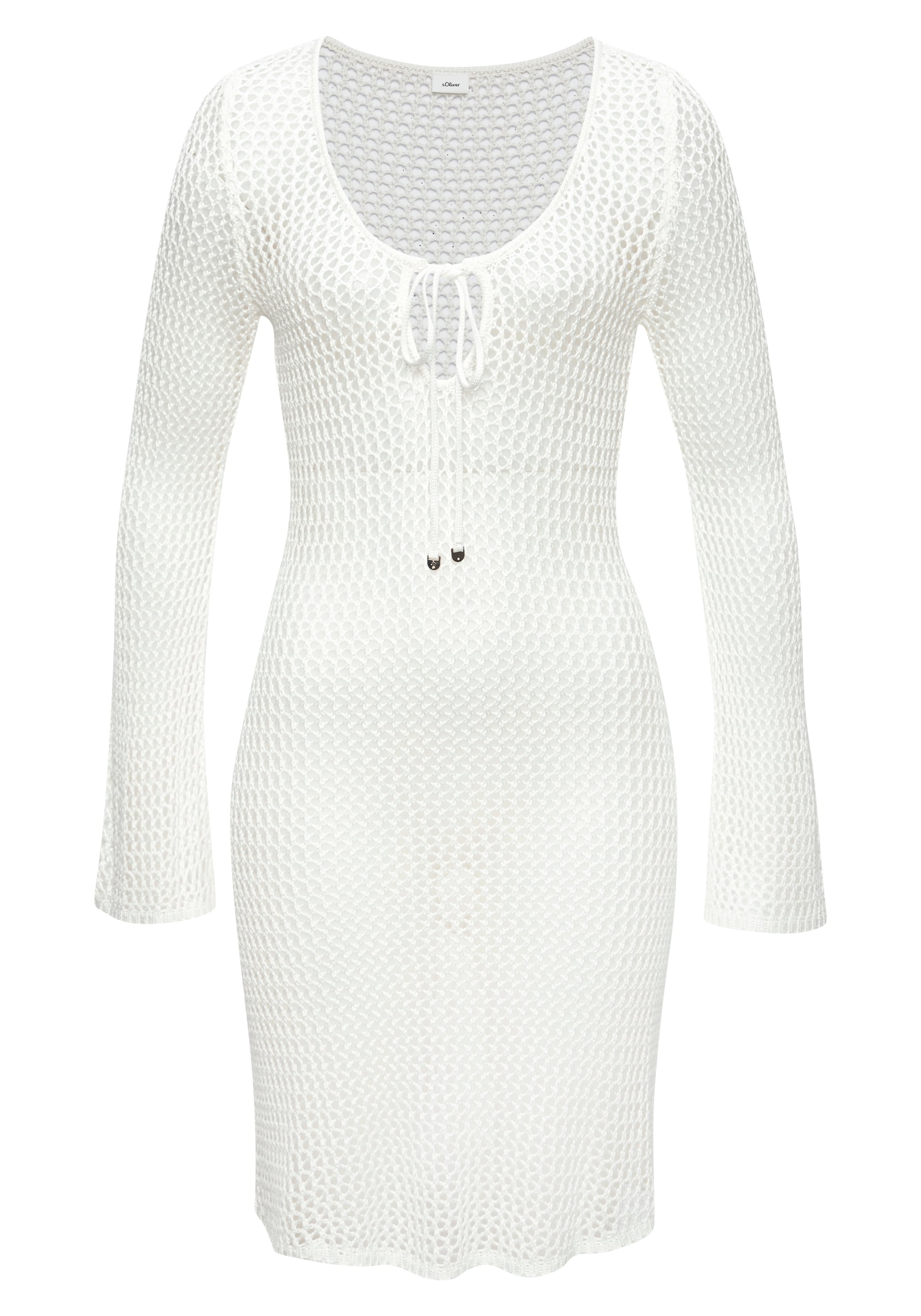 LASCANA Kleid in Beige: Vorderseite