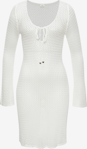 LASCANA Kleid in Beige: Vorderseite