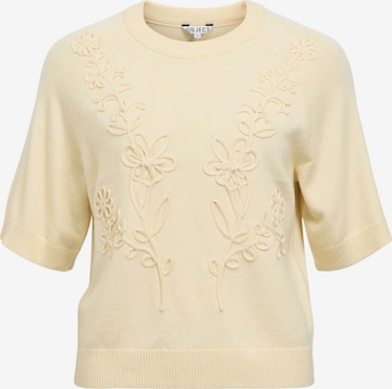 OBJECT Pullover 'OBJLANEY RUBIN' in Beige: Vorderseite
