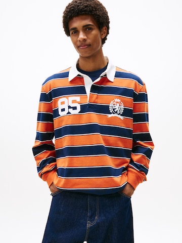 Tommy Jeans Póló - narancs: elől
