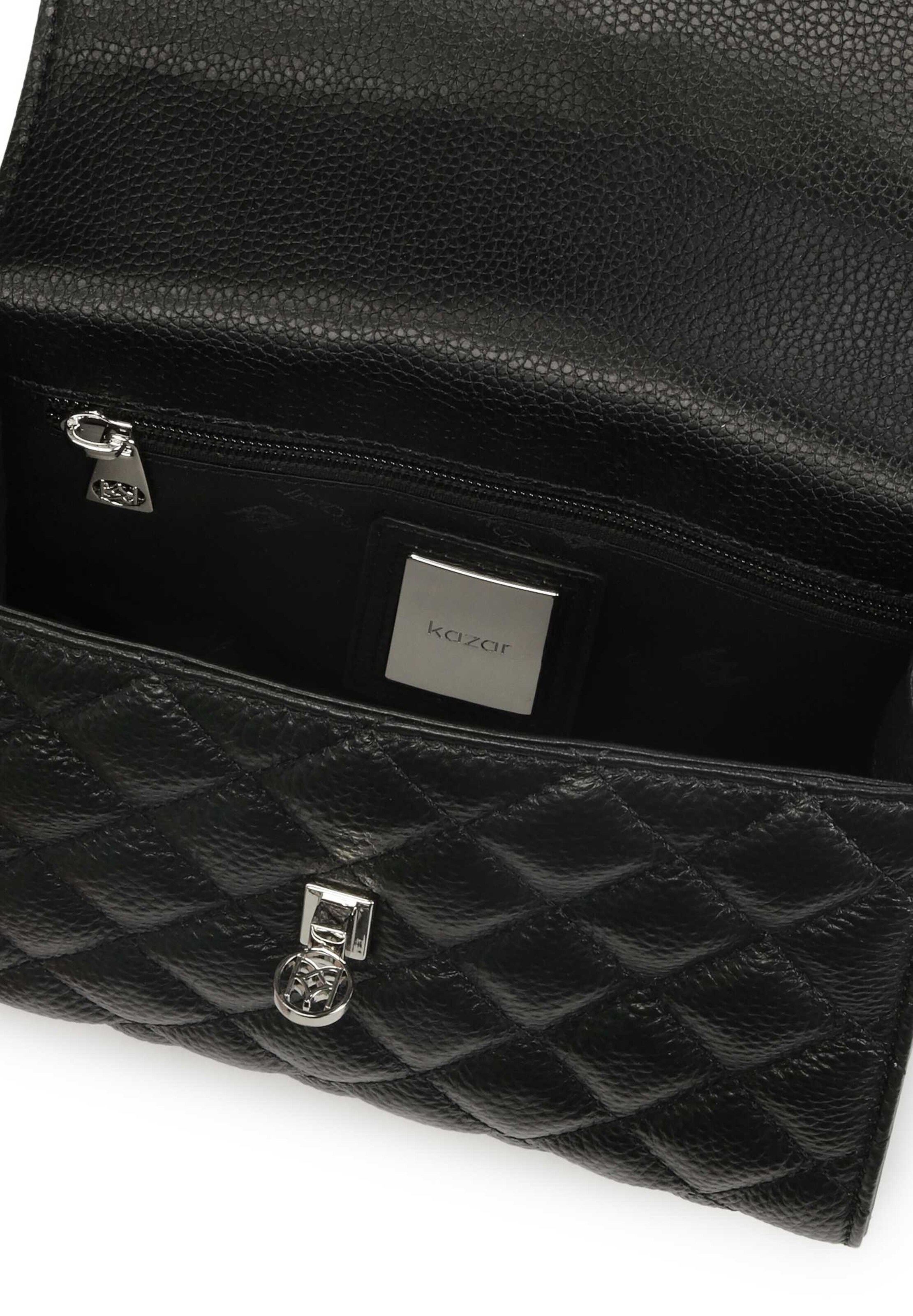 Kazar Skuldertaske i sort