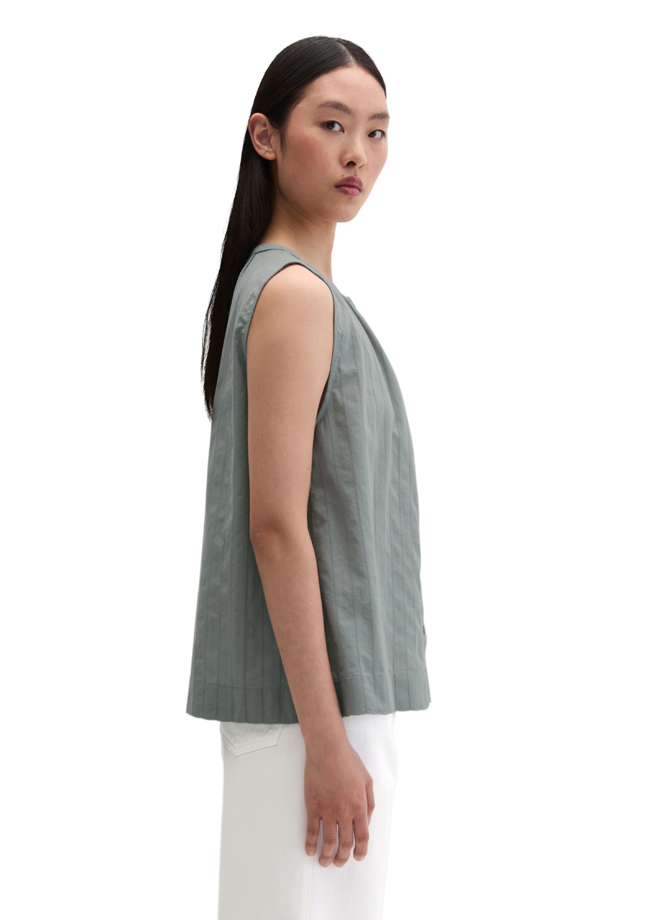 Marc O'Polo Bluse in Grau