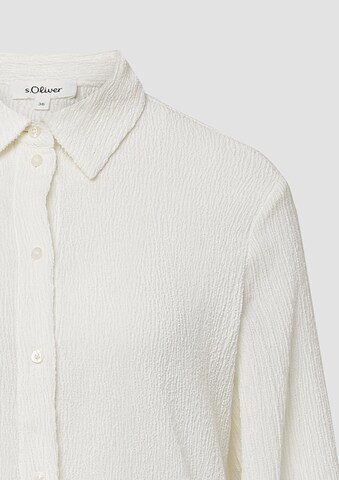 Chemisier s.Oliver en blanc