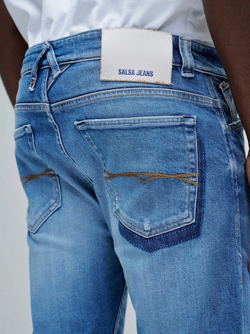 Salsa Jeans Slimfit Jeans in Blau