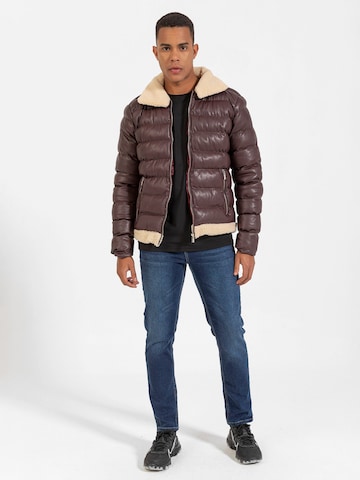 Daniel Hills Zimska jakna | rjava barva