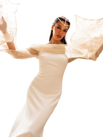 Abito da cocktail 'Habarana' di Nisia PartyWear in bianco