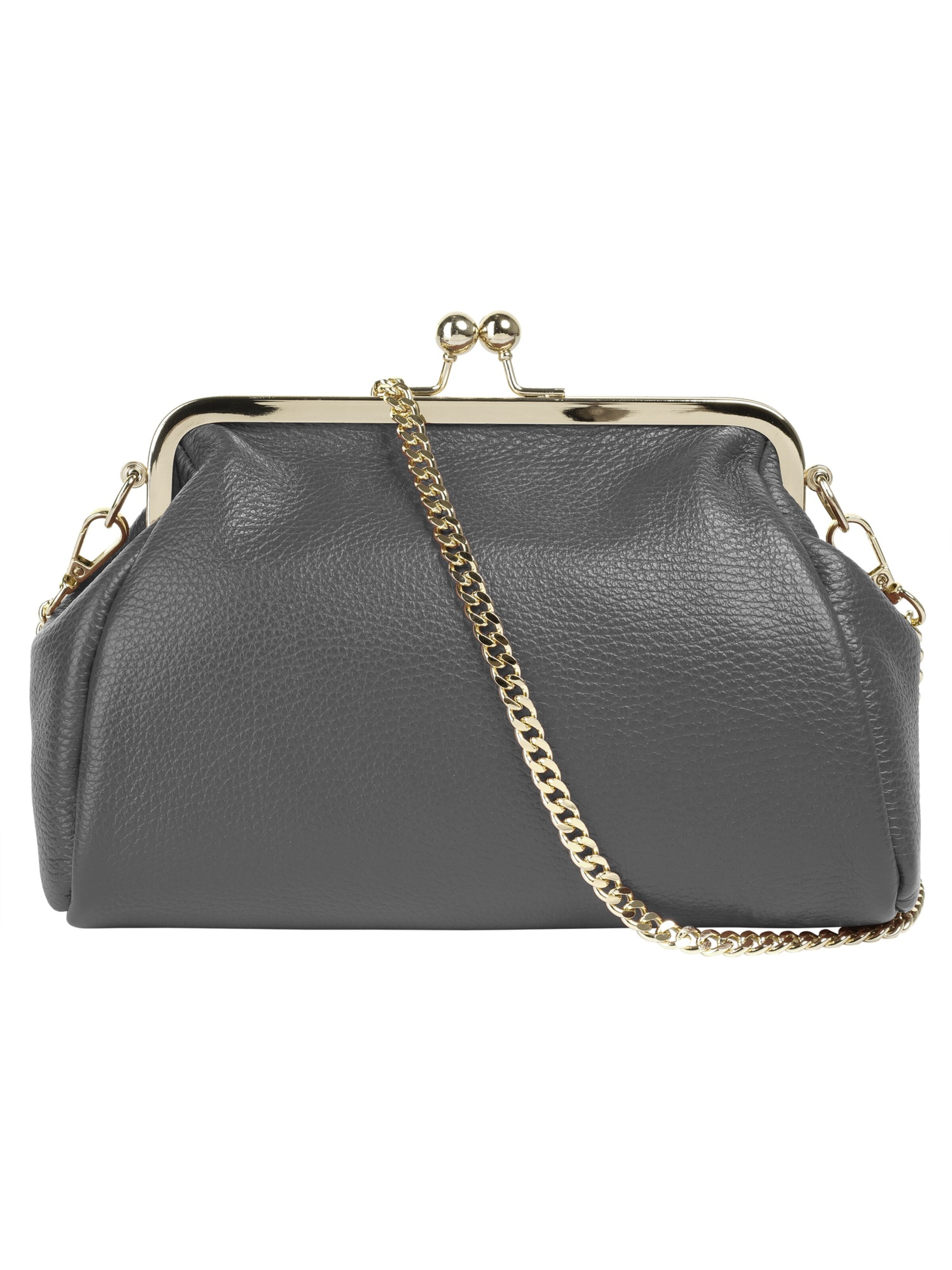 Cluty Clutch‌‌‌‌‌‌‌‌‌ in Grau: Vorderseite