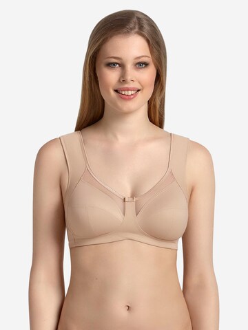 ANITA Minimiser Bra 'Clara' in Beige: front