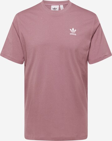 ADIDAS ORIGINALS Koszulka 'ESS' w kolorze fioletowy: przód