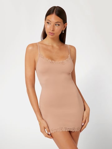 GUESS Negligée 'Eveline' in Beige: Vorderseite