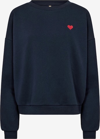 Soyaconcept Sweatshirt i blå: forside