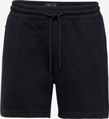 HOLLISTER Regular Shorts in Schwarz: predná strana