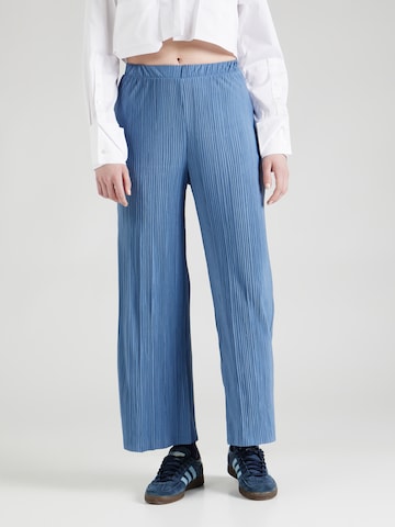 Wide leg Pantaloni 'PLISA' di VILA in blu: frontale