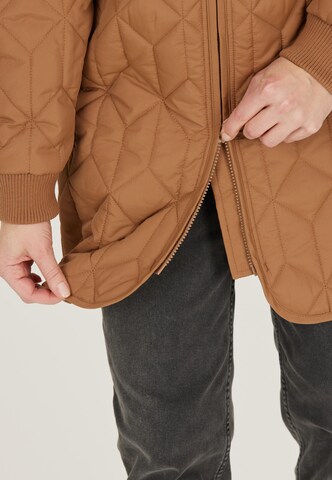 Weather Report Outdoor Coat 'Nokka' in Brown