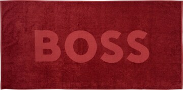 BOSS Beach Towel in Red: front