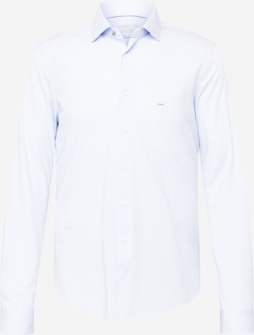 Michael Kors Slim fit Zakelijk overhemd in Blauw: voorkant