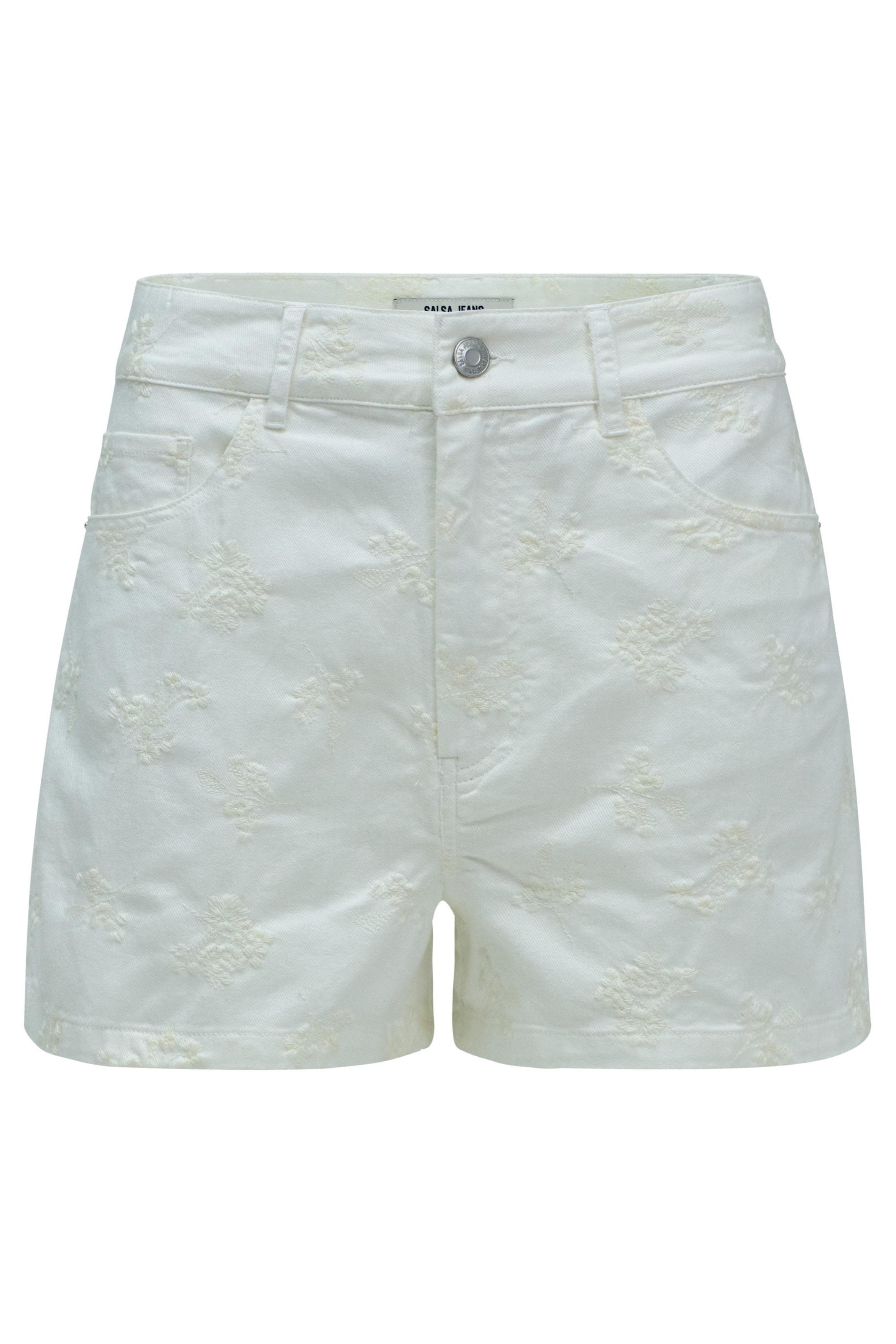 Salsa Jeans Loose fit Trousers in White: front