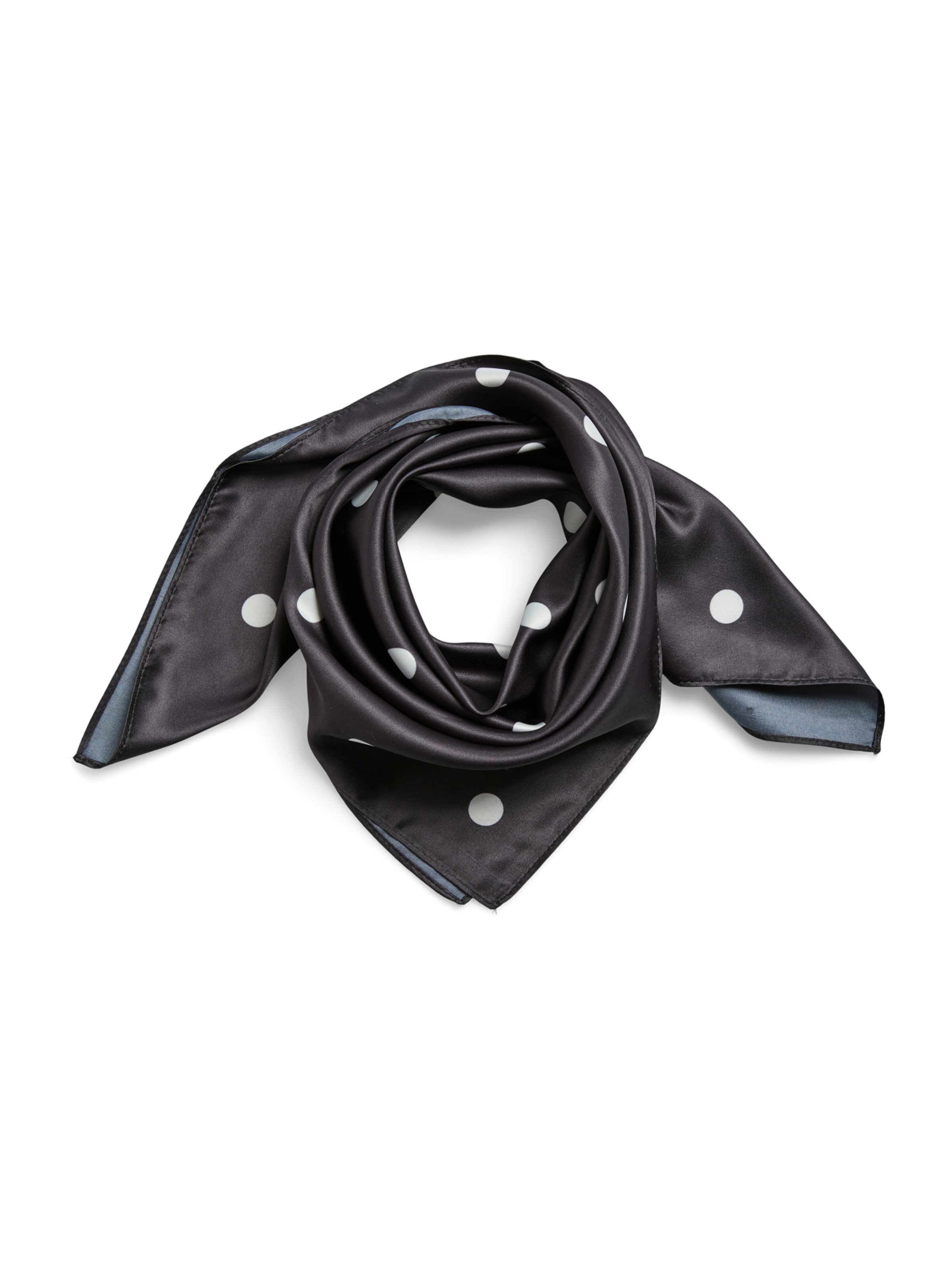 PIECES - Pañuelo 'PCDONNIE' en negro: frente