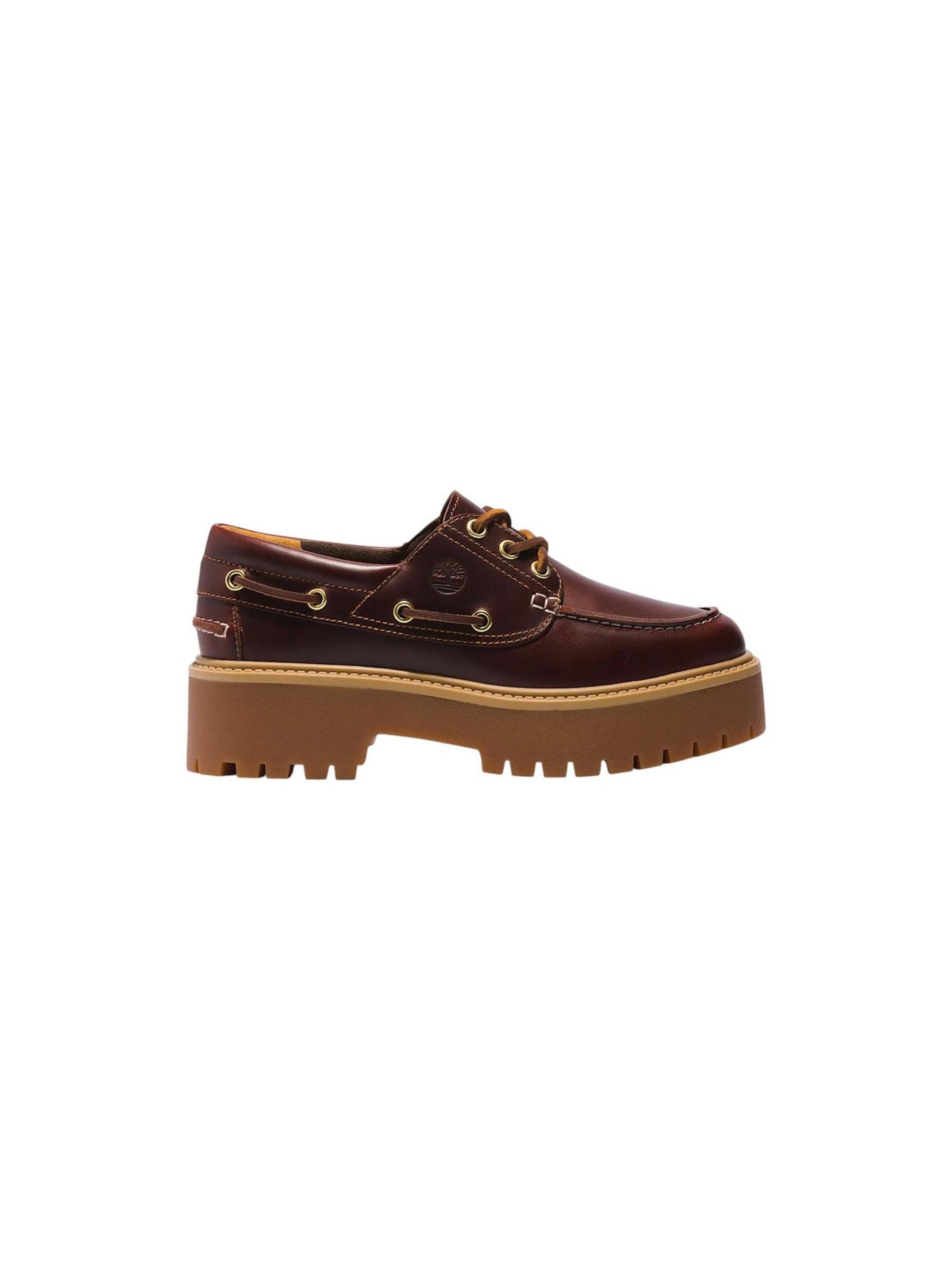 TIMBERLAND - Zapatos con cordón 'STST BOAT SHOE BURG, Wide TB0A2QDM' en rojo
