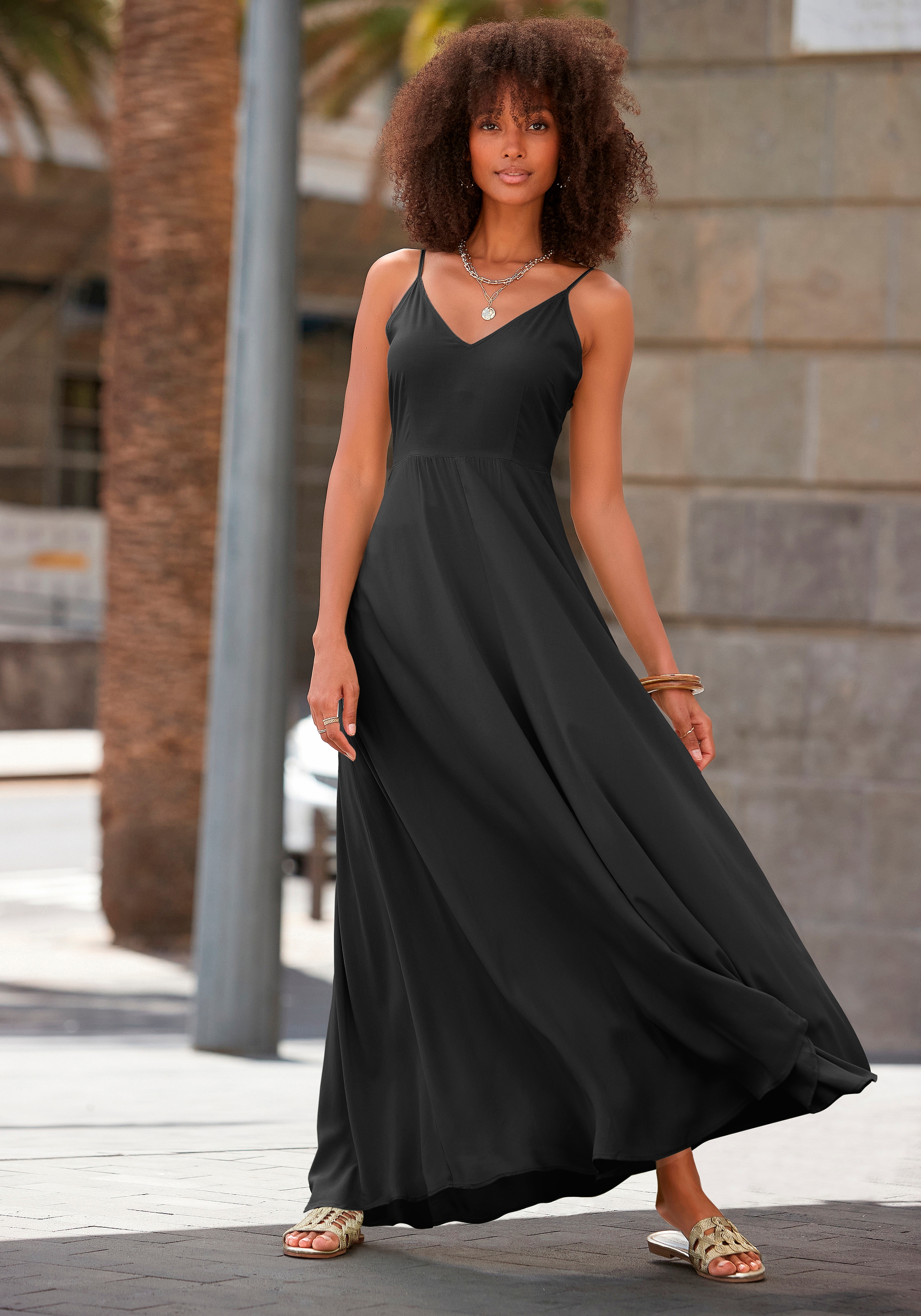 formal cleavage dress Ladivine CD866 Fringe Formal Dress Prom Formal 18 / Silver/Nude main image 0