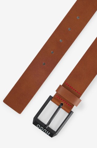 HUGO Belt 'Gelio' in Brown