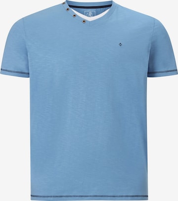 Charles Colby T-Shirt 'Earl Kendrayk' in Blau: predná strana