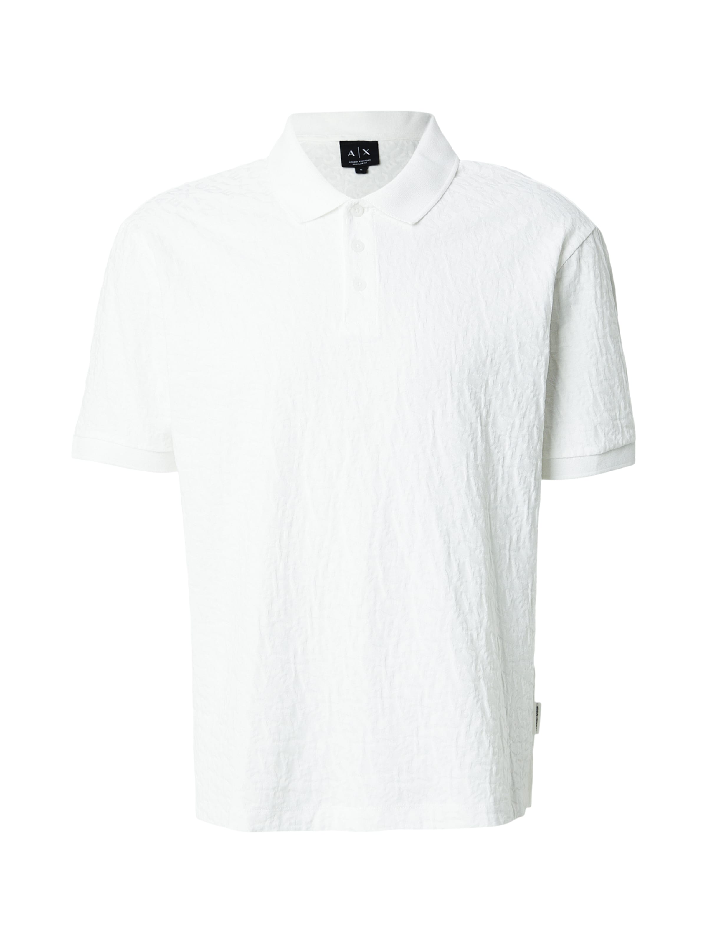 T-Shirt ARMANI EXCHANGE en blanc : devant