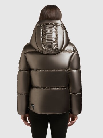 Geacă de iarnă 'Devina2' de la khujo pe maro