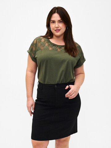 Zizzi Skirt 'JEVA' in Black