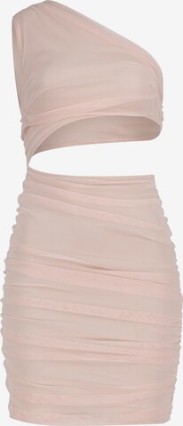 Robe Nicowa en rose : devant