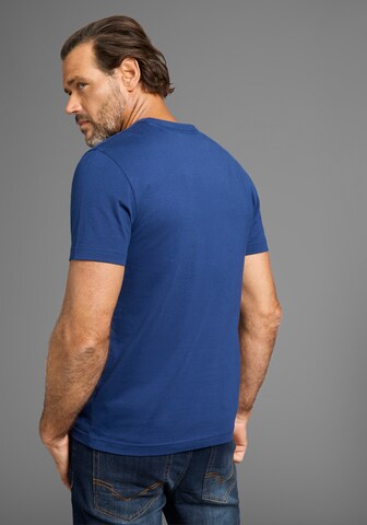 H.I.S EM T-Shirt in Blau