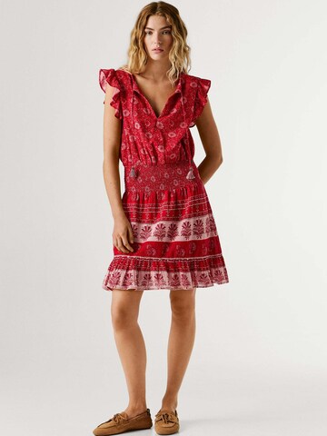 Pepe Jeans Kleid 'CYRA' in Rot