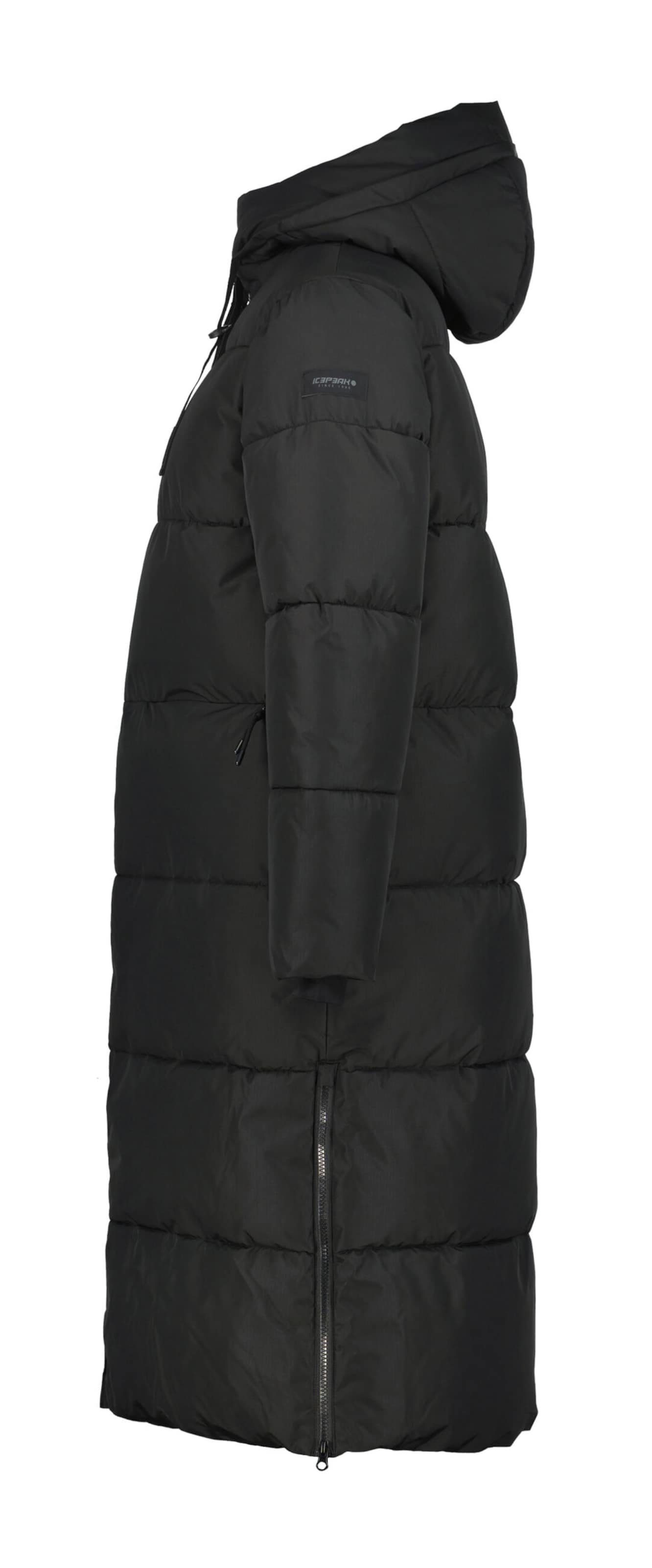 ICEPEAK Зимнее пальто 'Addia' в Черный