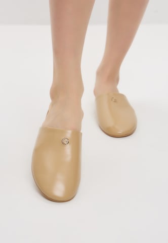 CESARE GASPARI Mule in Beige