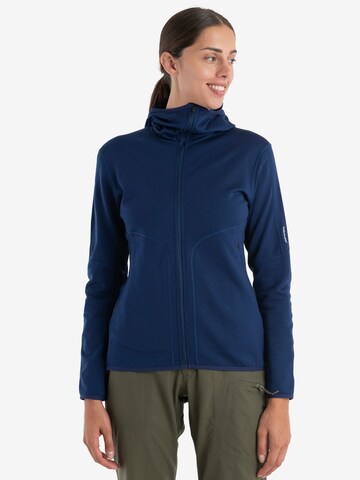 ICEBREAKER Sweatjacke 'Mer 560 Realfleece Elemental II' in Blau