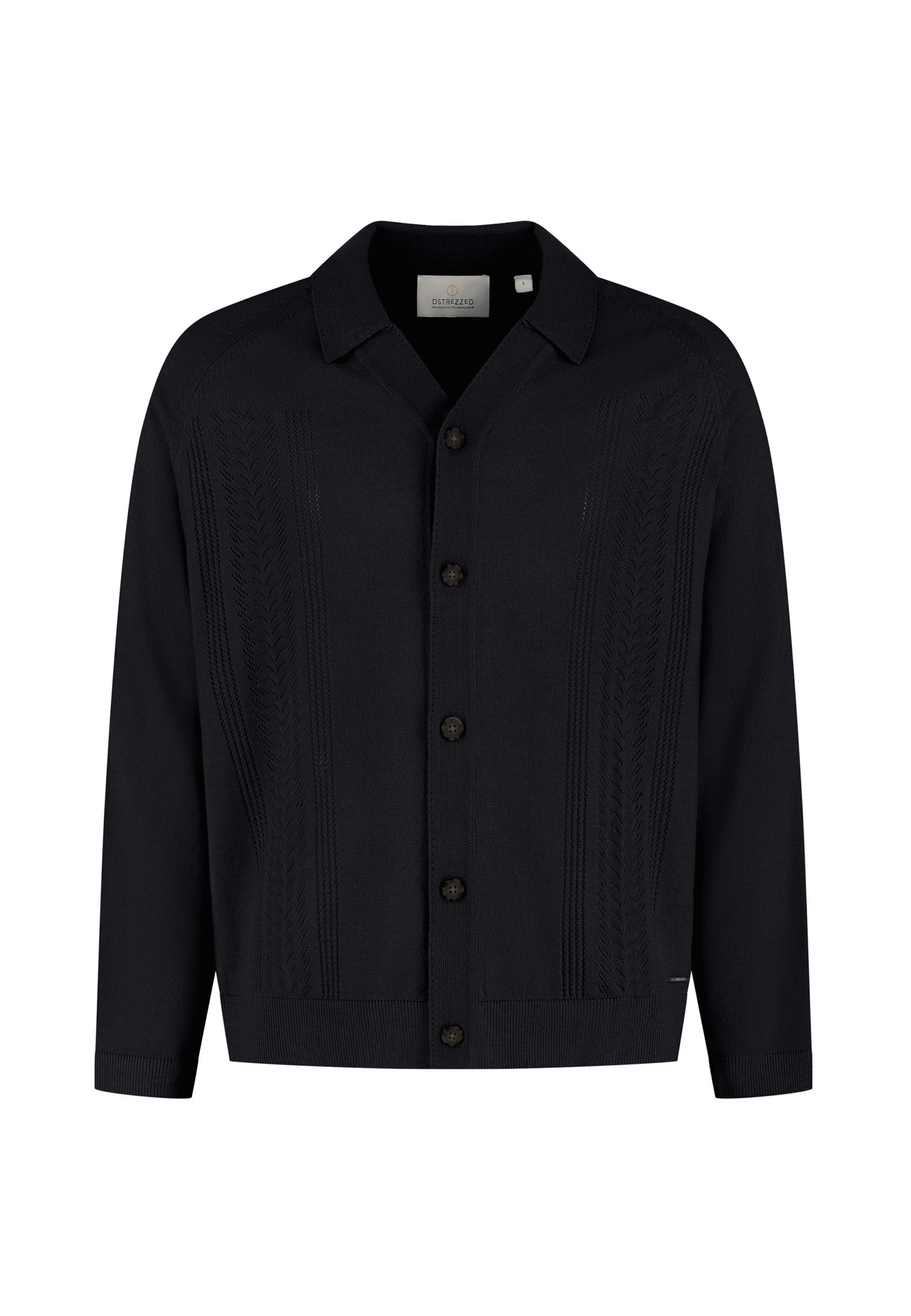 Dstrezzed Knit cardigan 'Saint' in Black, Item view