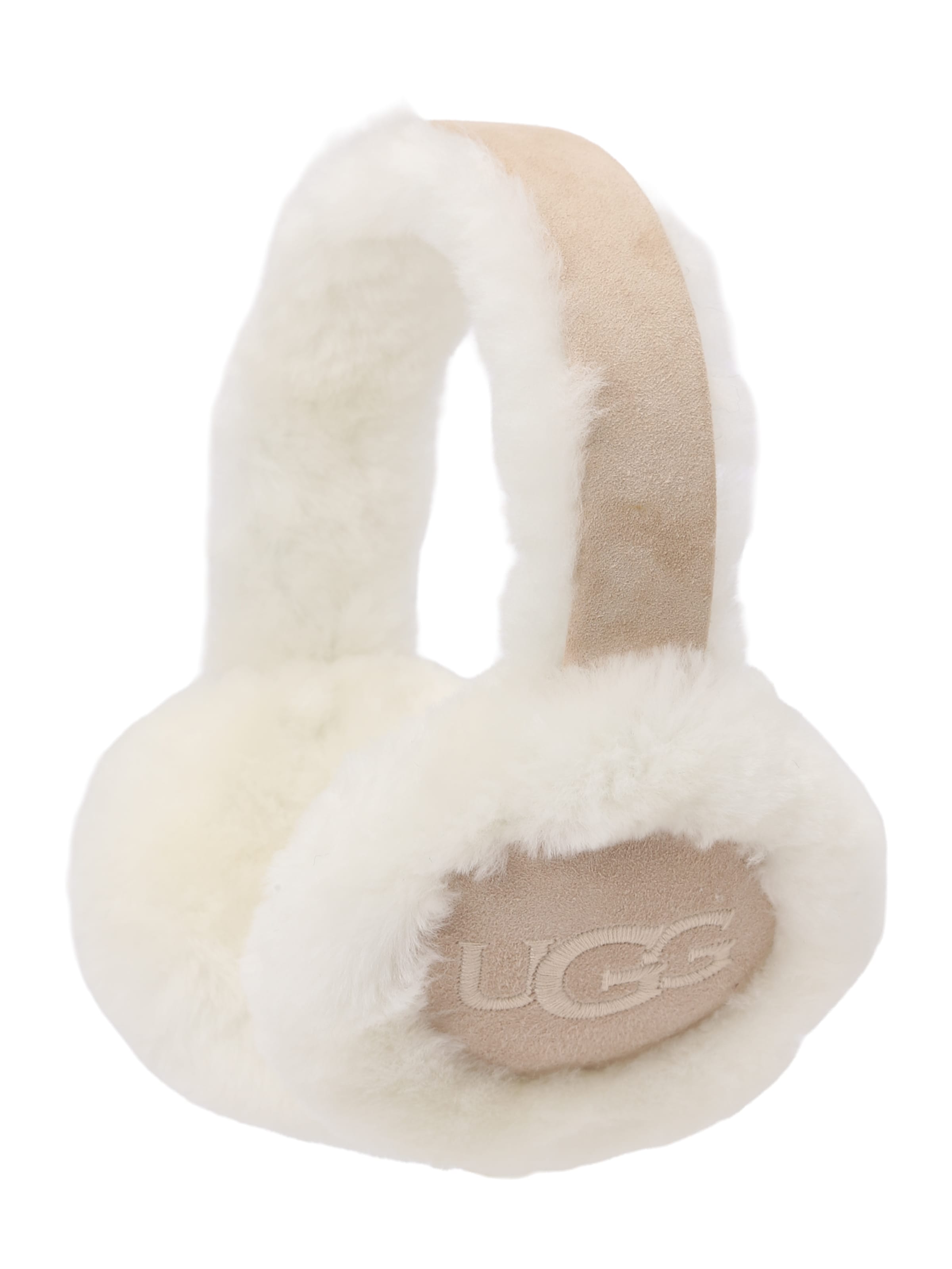 UGG Klapky na uši – béžová: přední strana