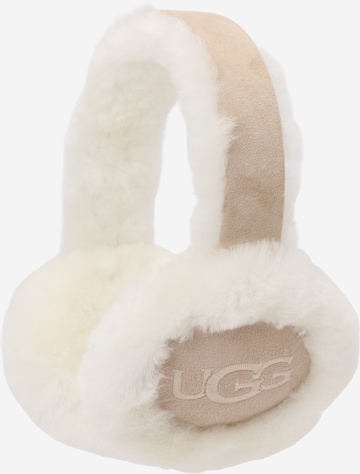 UGG - Aquecedor de orelha em bege: frente
