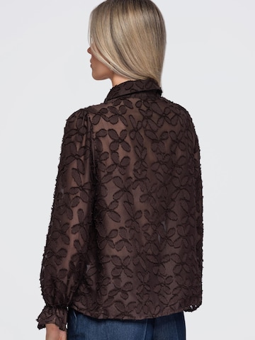 Ombre Bluse‌‌‌‌‌‌ in Braun