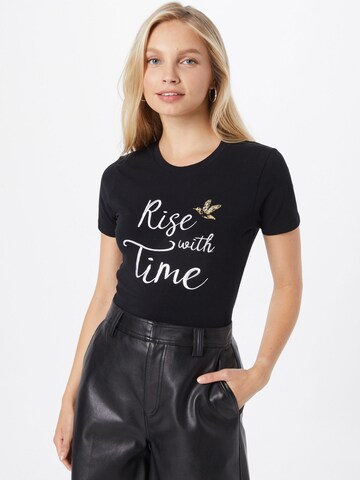 ABOUT YOU Shirt 'Elin' in Schwarz: Vorderseite