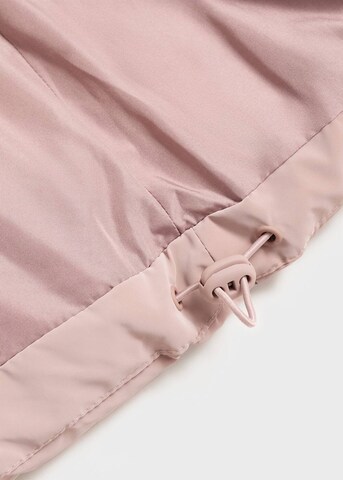 MANGO TEEN Jacke 'Cropi' in Pink