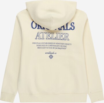 Jack & Jones Junior - Sweatshirt 'Santorini' em bege