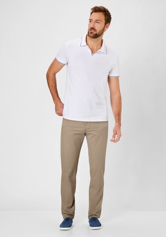 REDPOINT Slim fit Chino Pants 'Odessa Relax' in Beige