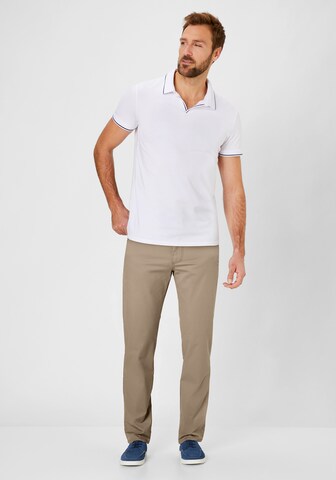 REDPOINT Slimfit Chinohose 'Odessa Relax' in Beige