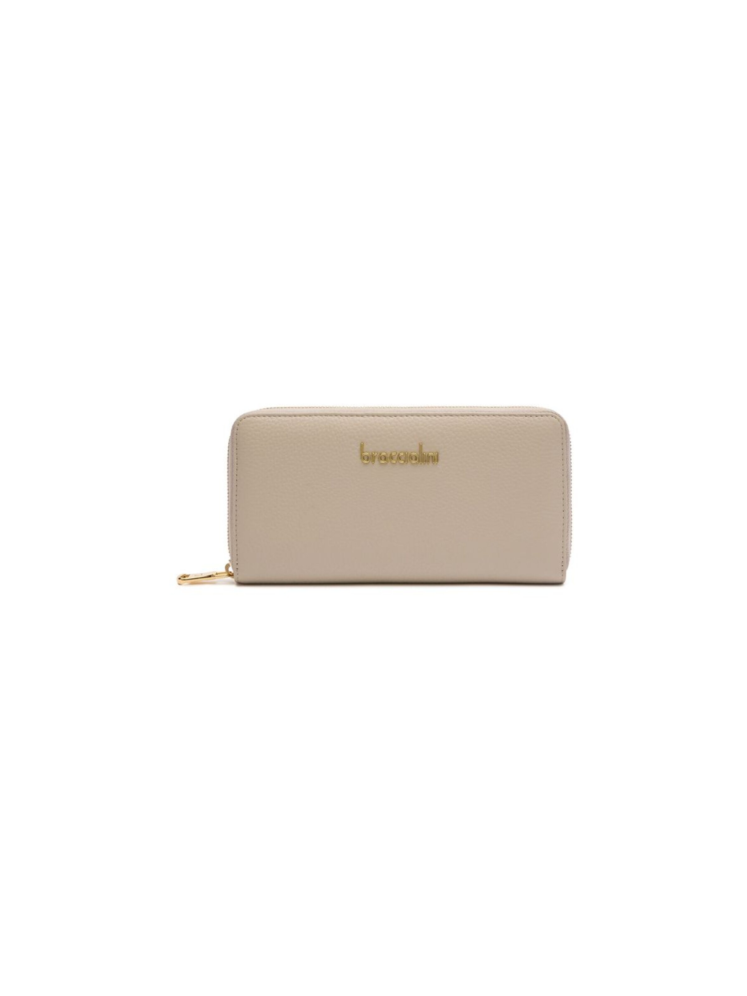 Braccialini - Cartera 'Basic' en gris: frente