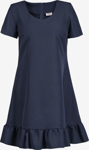 Karko Cocktailjurk ' MASZA ' in Blauw: voorkant