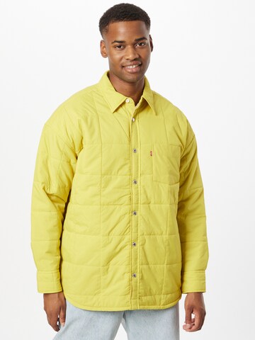 LEVI'S ® Jacke 'Levi's® Men's Padded Slouchy 1 Pocket Shirt' in Gelb: predná strana