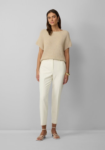 s.Oliver BLACK LABEL Regular Hose in Beige: Vorderseite