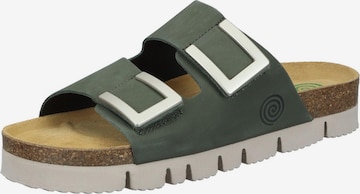 DR. BRINKMANN Mules 'Pantoletten BONILLO' in Green: front