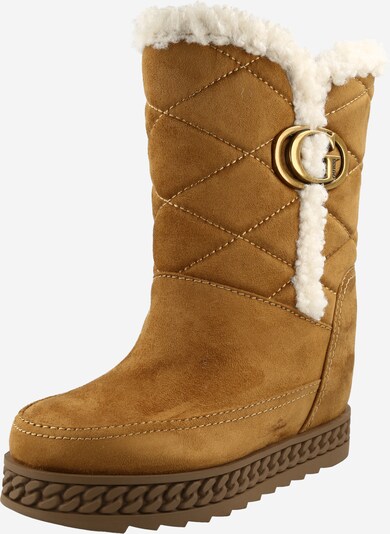 GUESS Snow Boots 'HADERA' in Cream / Light brown, Item view